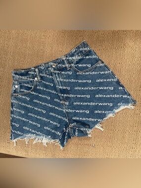 ALEXANDER WANG JEAN SHORTS
